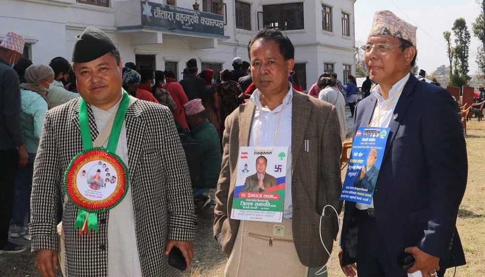 कांग्रेस सिन्धुपाल्चोककाे सभापतिका लागि दोस्रो चरणको मतदान हुने, लामा बाहिरिए